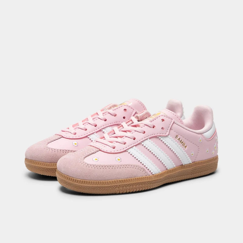 adidas Children's Samba Pink / White