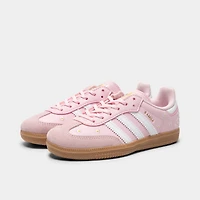 adidas Children's Samba Pink / White