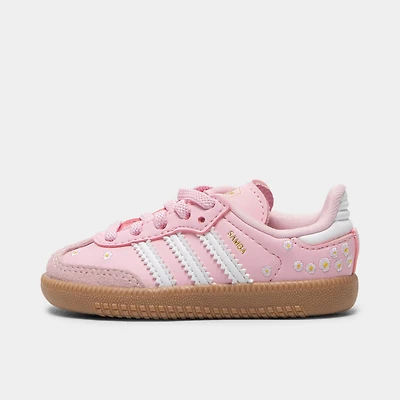 adidas Samba pour bébés Rose / Blanc