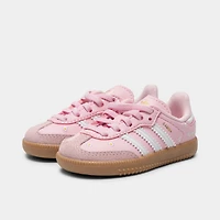 adidas Samba pour bébés Rose / Blanc