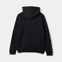 New Balance Juniors' Linear Small Logo Fullzip Hoodie / NB Caviar