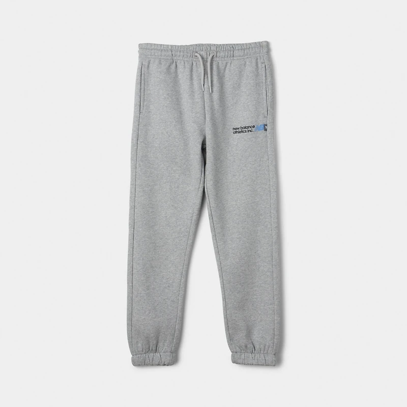 New Balance Juniors' Linear Logo Jogger / Athletic Grey Heat