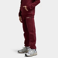 New Balance Juniors' Linear Logo Jogger / Monarch Burgundy