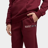 New Balance Pantalon de jogging à logo linéaire pour enfants / Bordeaux Monarche