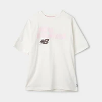 New Balance Juniors' 9060 Bubble Grpahic Tee / Sea Salt