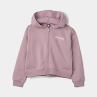 New Balance Juniors' Arch Graphic Full Zip Hoodie / Twlight