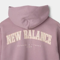 New Balance Juniors' Arch Graphic Full Zip Hoodie / Twlight