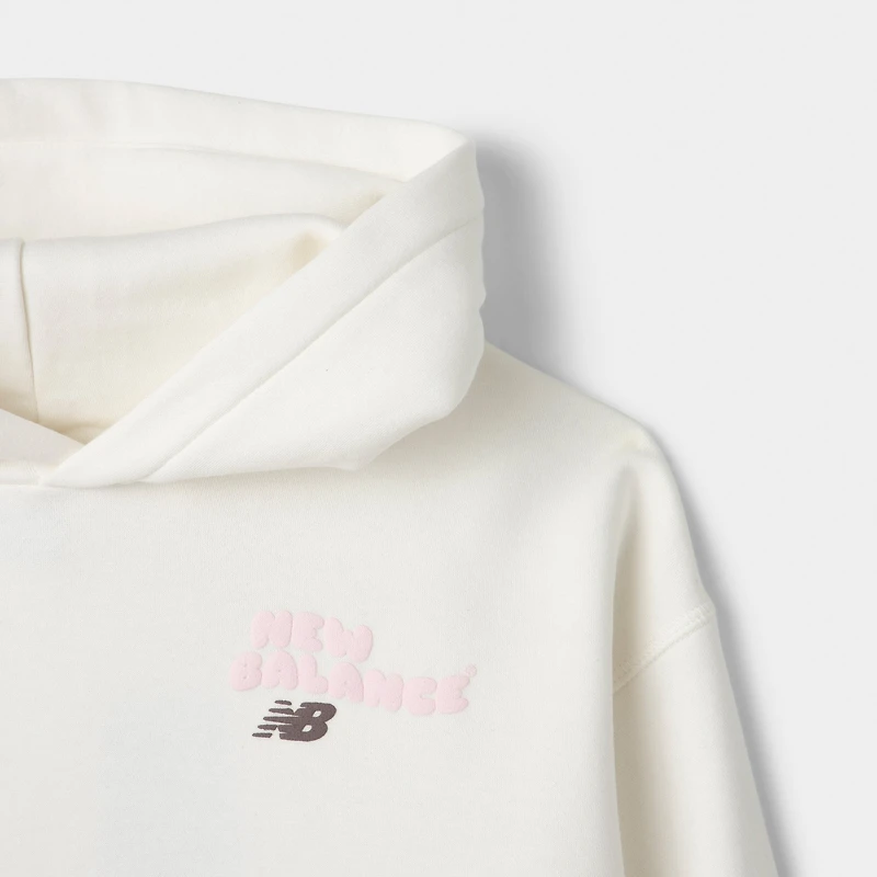 New Balance 9060 wavy Bubble Graphic Hoodie / Sea Salt