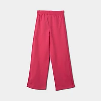 New Balance Junior Girls' Rib Side Panel Pants / Dragon Berry