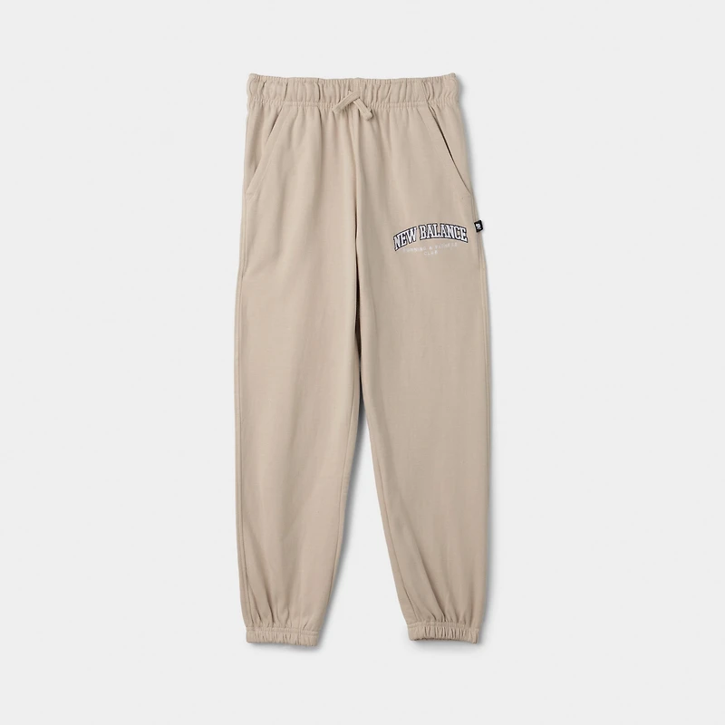 New Balance Junior Girls' Loose Fit Joggers / Stoneware