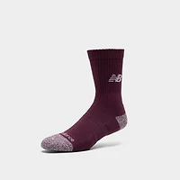 New Balance Active Cushion Crew Socks (3-Pack) Pink/ Cyan-Dym