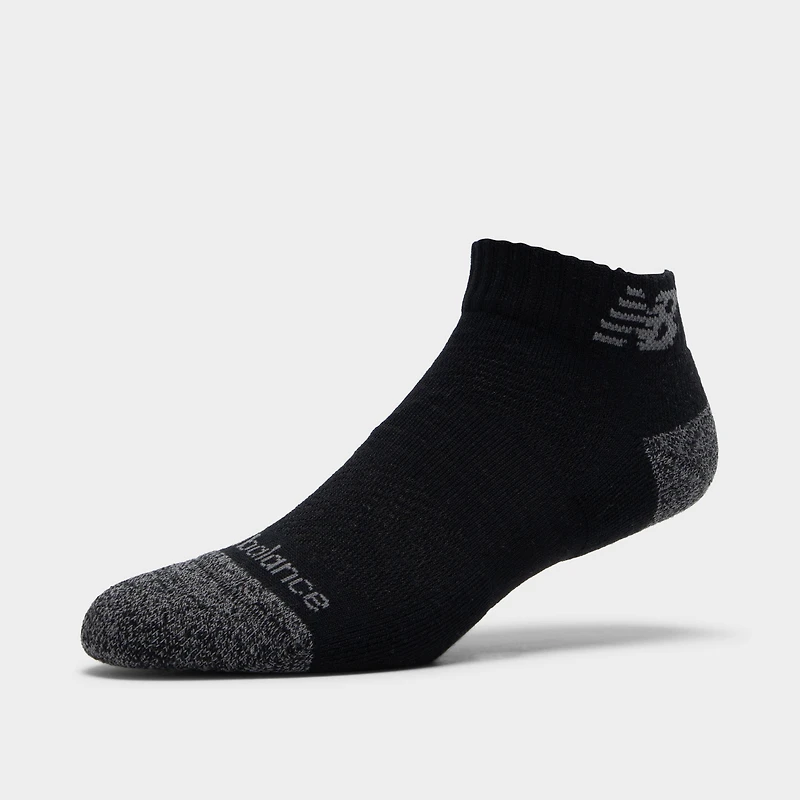 New Balance Active Cushion Low Cut Socks(3P)Black/Beige-Grey