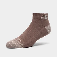 New Balance Active Cushion Low Cut Socks (3-Pack)Brown/Beige