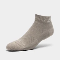 New Balance Active Cushion Low Cut Socks (3-Pack)Brown/Beige