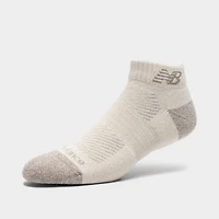 New Balance Active Cushion Low Cut Socks (3-Pack)Brown/Beige