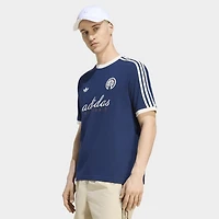 adidas Ringer T-Shirt / Blue