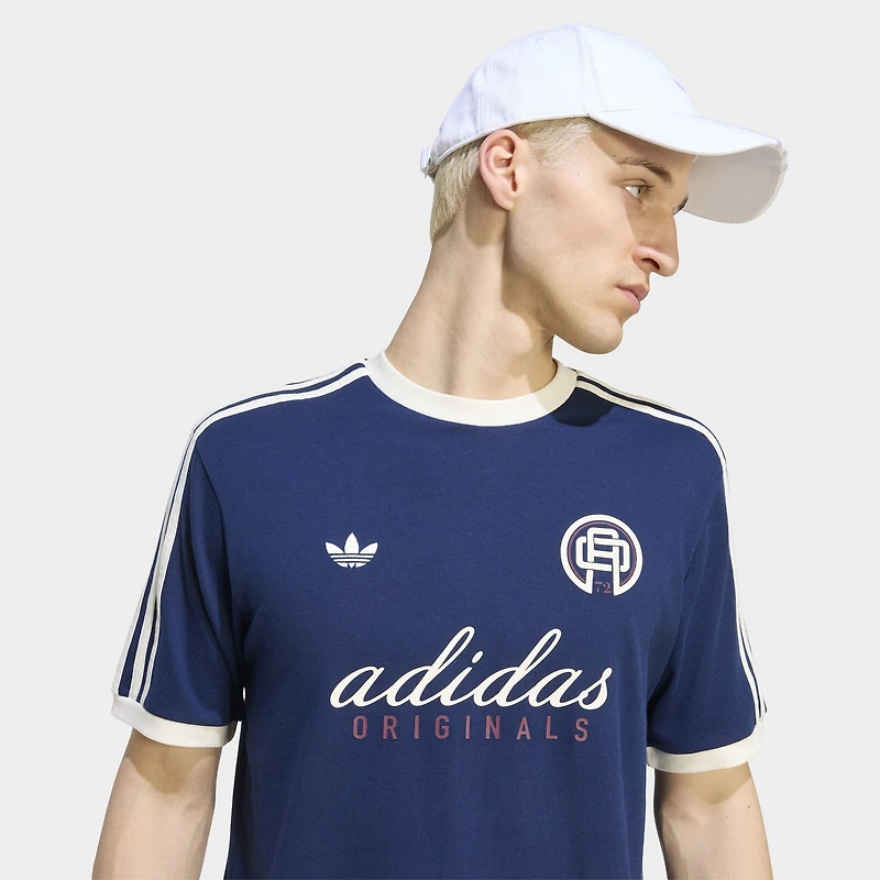 adidas Ringer T-Shirt / Blue