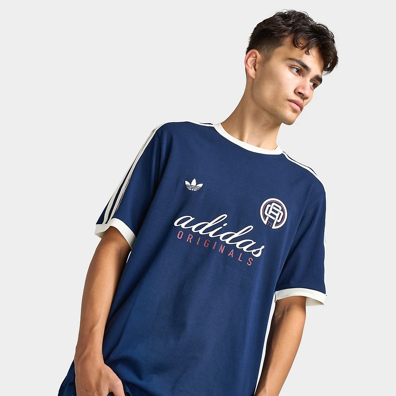 adidas T-shirt Ringer / Bleu