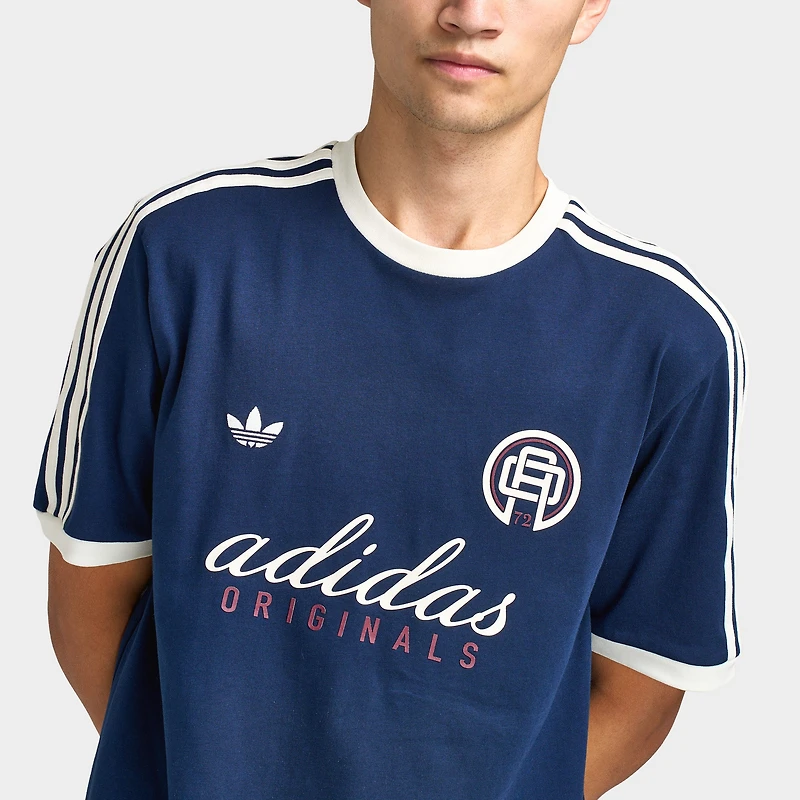 adidas T-shirt Ringer / Bleu