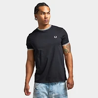Fred Perry Twin Tipped T-Shirt / Black