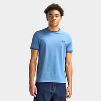 Fred Perry Twin Tipped T-Shirt Ace Blue / Navy Tennis