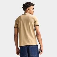 Fred Perry Twin Tipped T-Shirt Warm Stone / Black