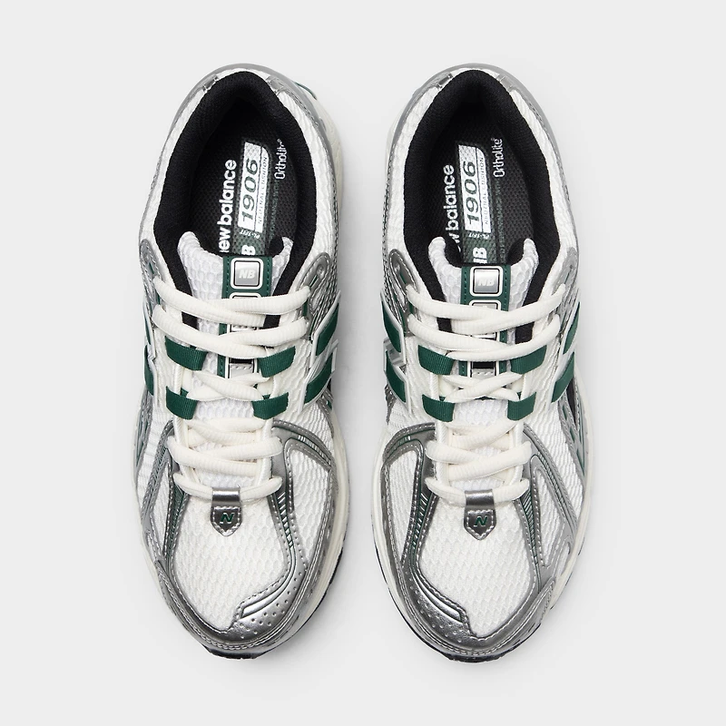 New Balance 1906 Silver Metallic / Night Watch Green