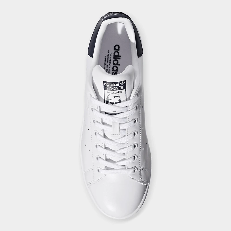 adidas Stan Smith Blanc / - Bleu marine