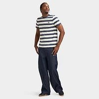 Fred Perry Fine Stripe Tee Dark Airforce / Ecru
