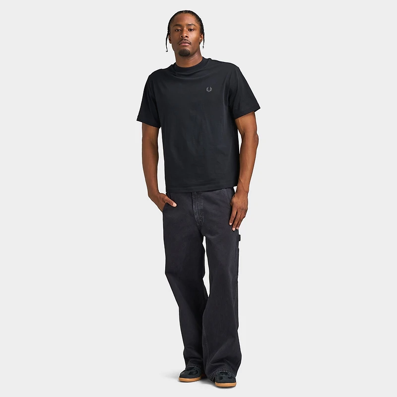 Fred Perry Reflective Print Tee / Black