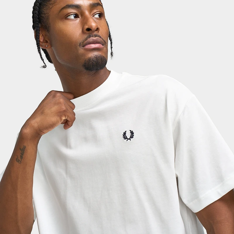 Fred Perry Sportswear Tee Snow White / Forest Green