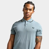 Fred Perry Twin Tipped T-Shirt Stockport Blue / Warm Stone - Black
