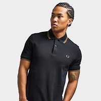 Fred Perry Twin Tipped T-Shirt Black / Shaded Stone
