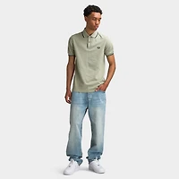 Fred Perry Chemise à double liseré Noir / Bleu Foncé