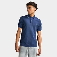 Fred Perry Twin Tipped Shirt Tennis Blue / Ace Navy