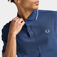 Fred Perry Twin Tipped Shirt Tennis Blue / Ace Navy