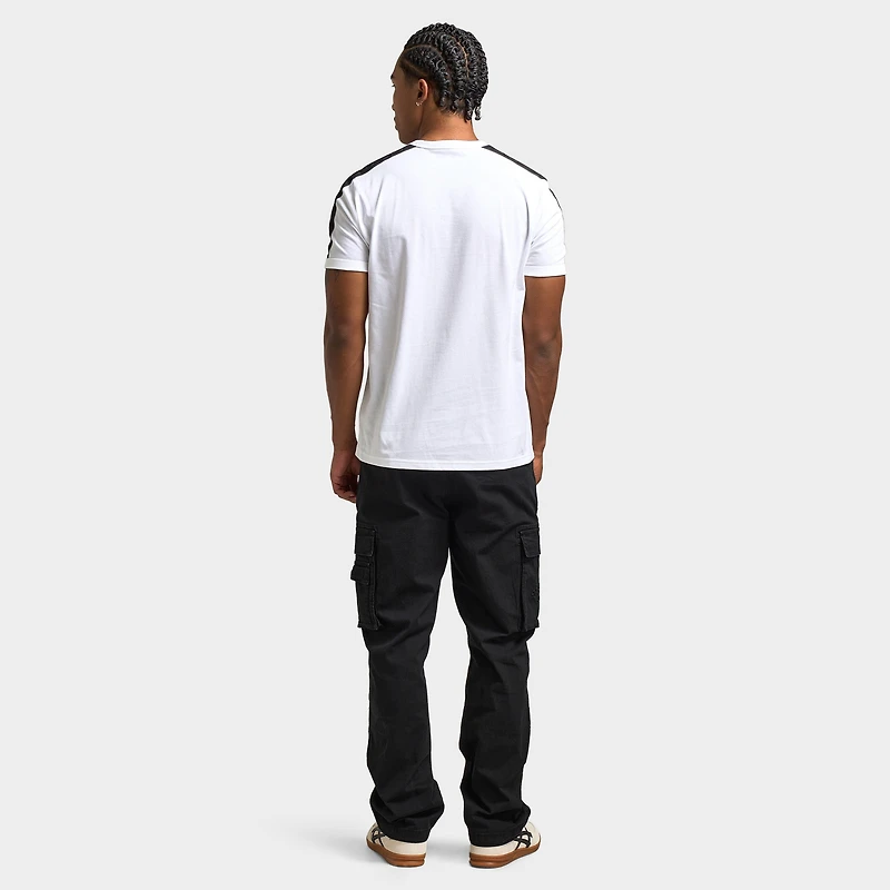 Fred Perry Contrast Tape Ringer T-Shirt / White