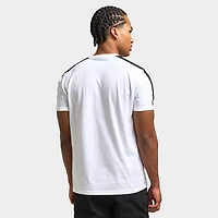 Fred Perry Contrast Tape Ringer T-Shirt / White
