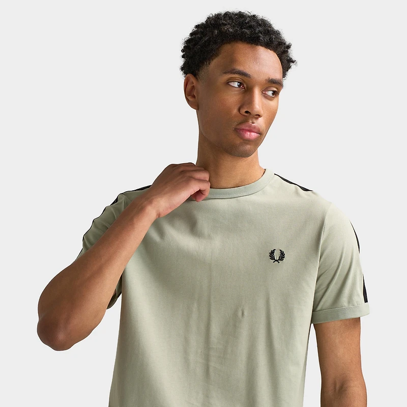 Fred Perry Chemise à rayures contrastées / Herbiers marins