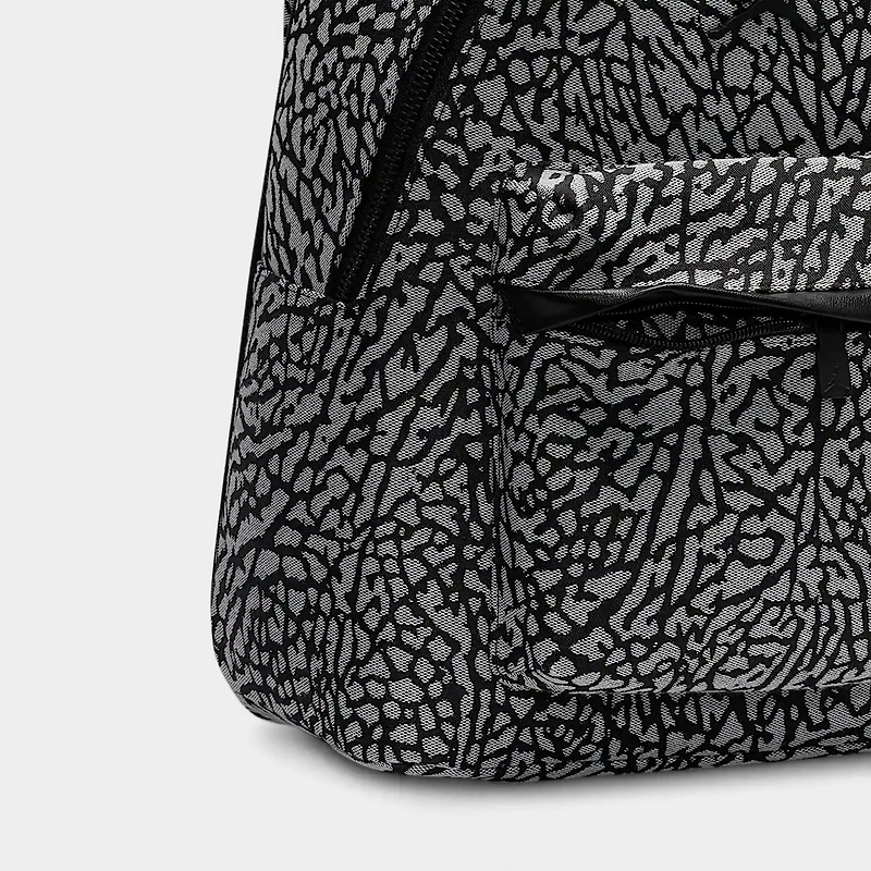 Jordan Icon Backpack Black / Elephant Print