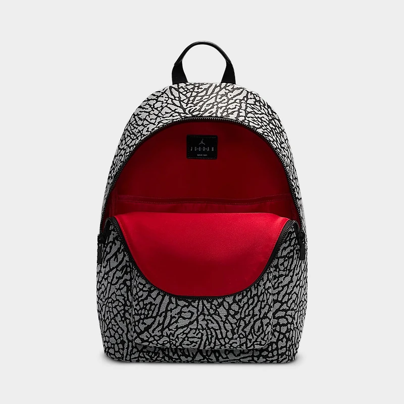 Jordan Icon Backpack Black / Elephant Print