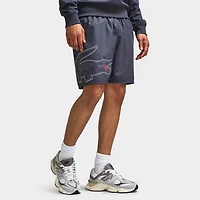 Lacoste Croc Wrap Swim Short Asphalt