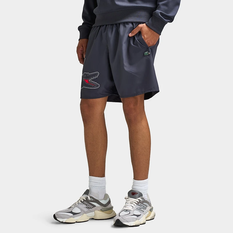 Lacoste Croc Wrap Swim Short Asphalt