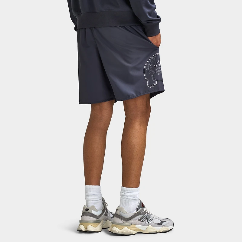 Lacoste Croc Wrap Swim Short Asphalt