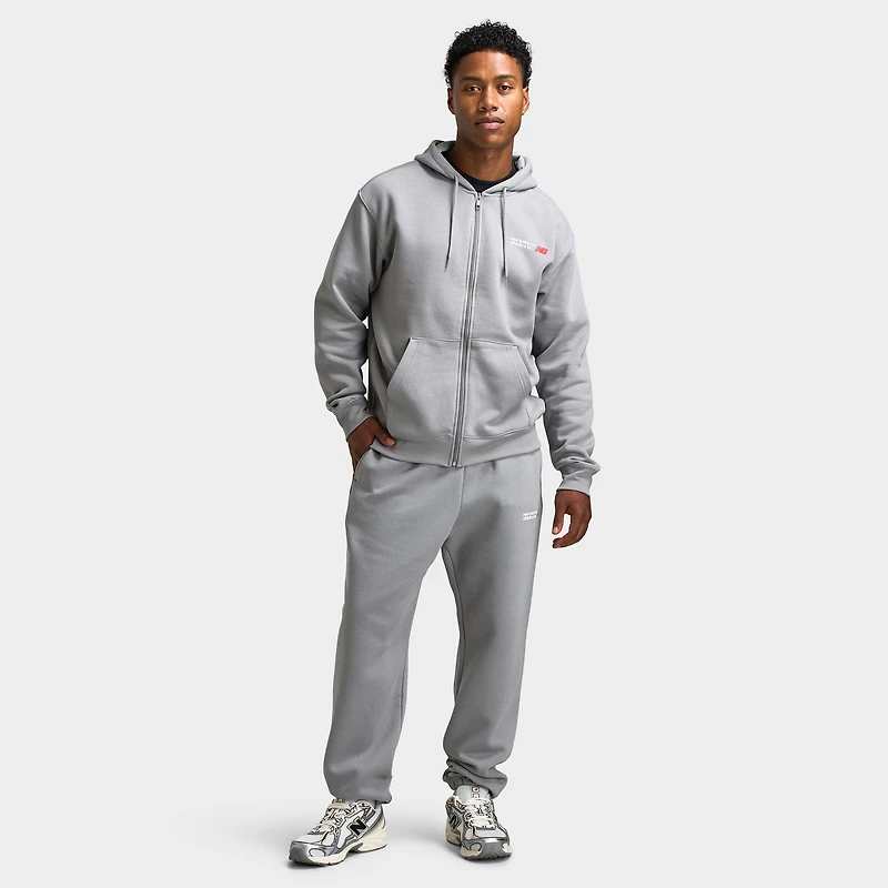 New Balance Tone Logo FZ Hoodie/Grey