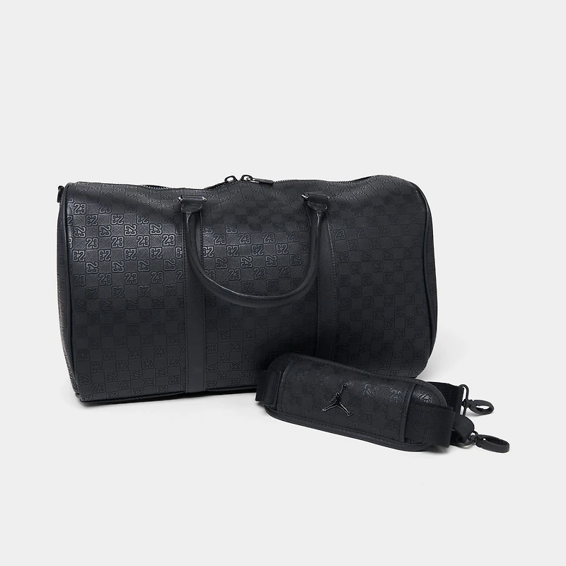 Jordan Monogram Duffle Bag / Grey