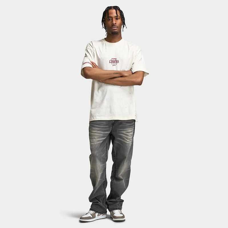 Mitchell & Ness Lakers Star Boxy Graphic T-Shirt / White