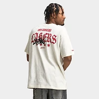 Mitchell & Ness Lakers Star Boxy T-shirt Graphique / Blanc