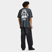 Mitchell & Ness Lakers T-shirt Graphique Exclusif / Noir Délavé