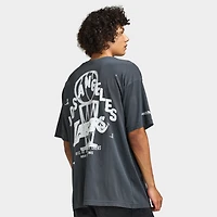 Mitchell & Ness Lakers T-shirt Graphique Exclusif / Noir Délavé